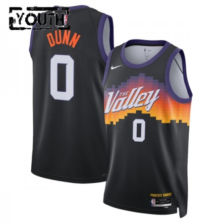 Dres Phoenix Suns Ryan Dunn Nike 2025-26 City Edition Crno Swingman - Dječji